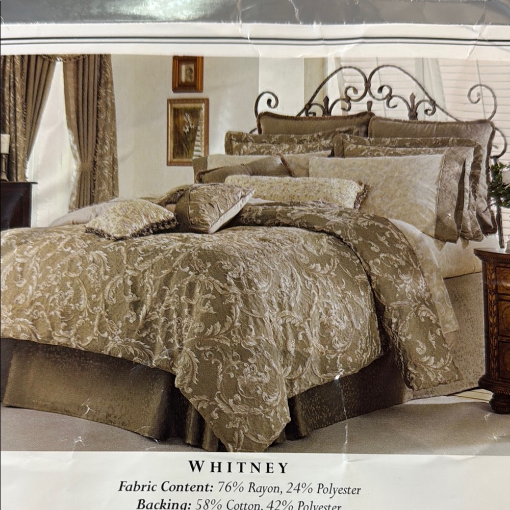 NEW Whitney King Duvet by Burlington House